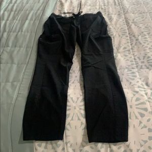 Jaanuu brand black scrub bottoms black Small